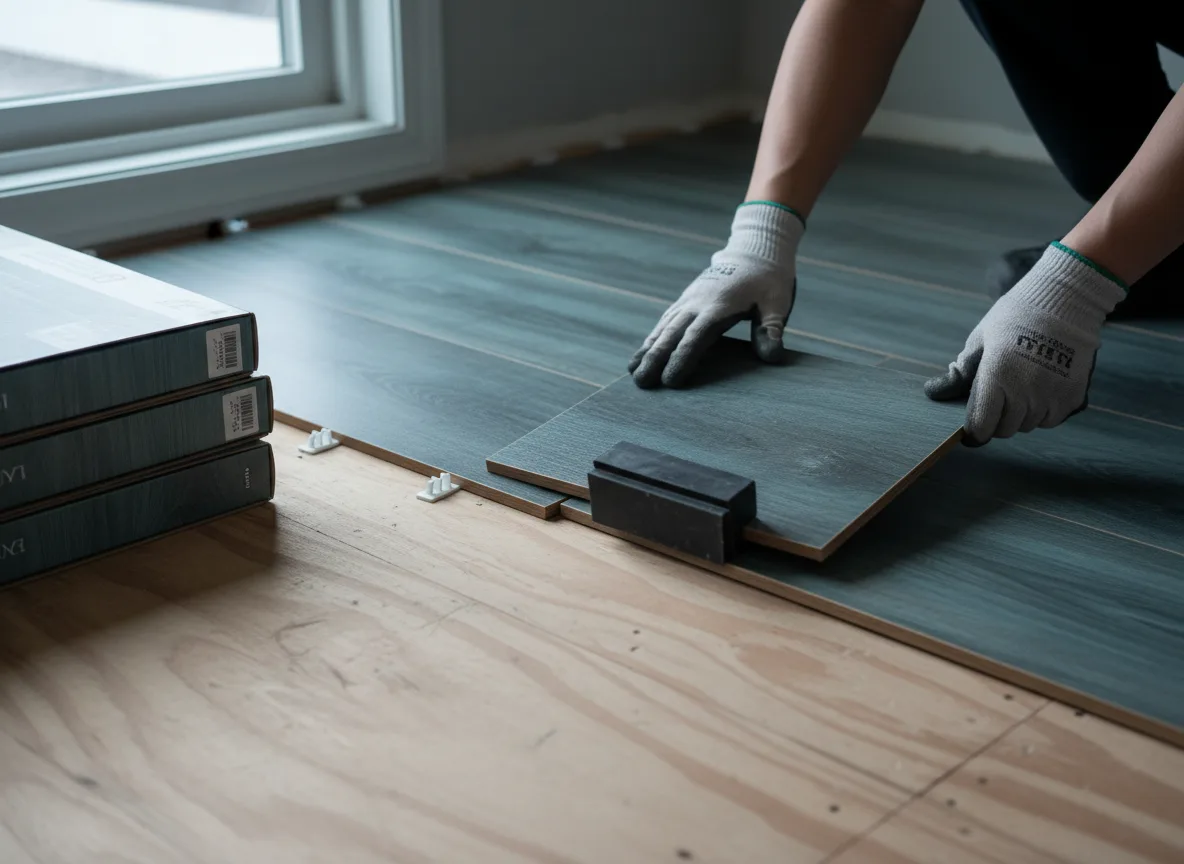 Luxury Vinyl Plank Installation company in Thomasboro, IL